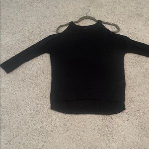 Express Women's Black Crew Neck Sweater